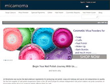 Tablet Screenshot of micamoma.com